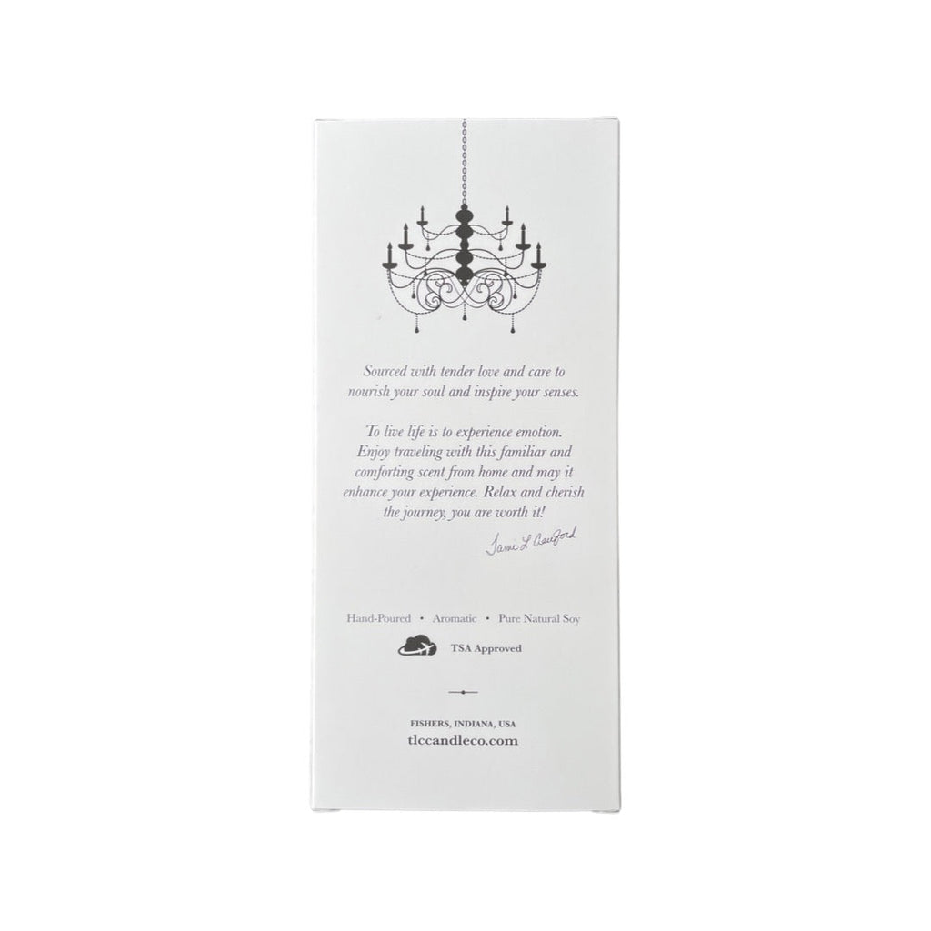 Travel Candle with Matches - Meditation