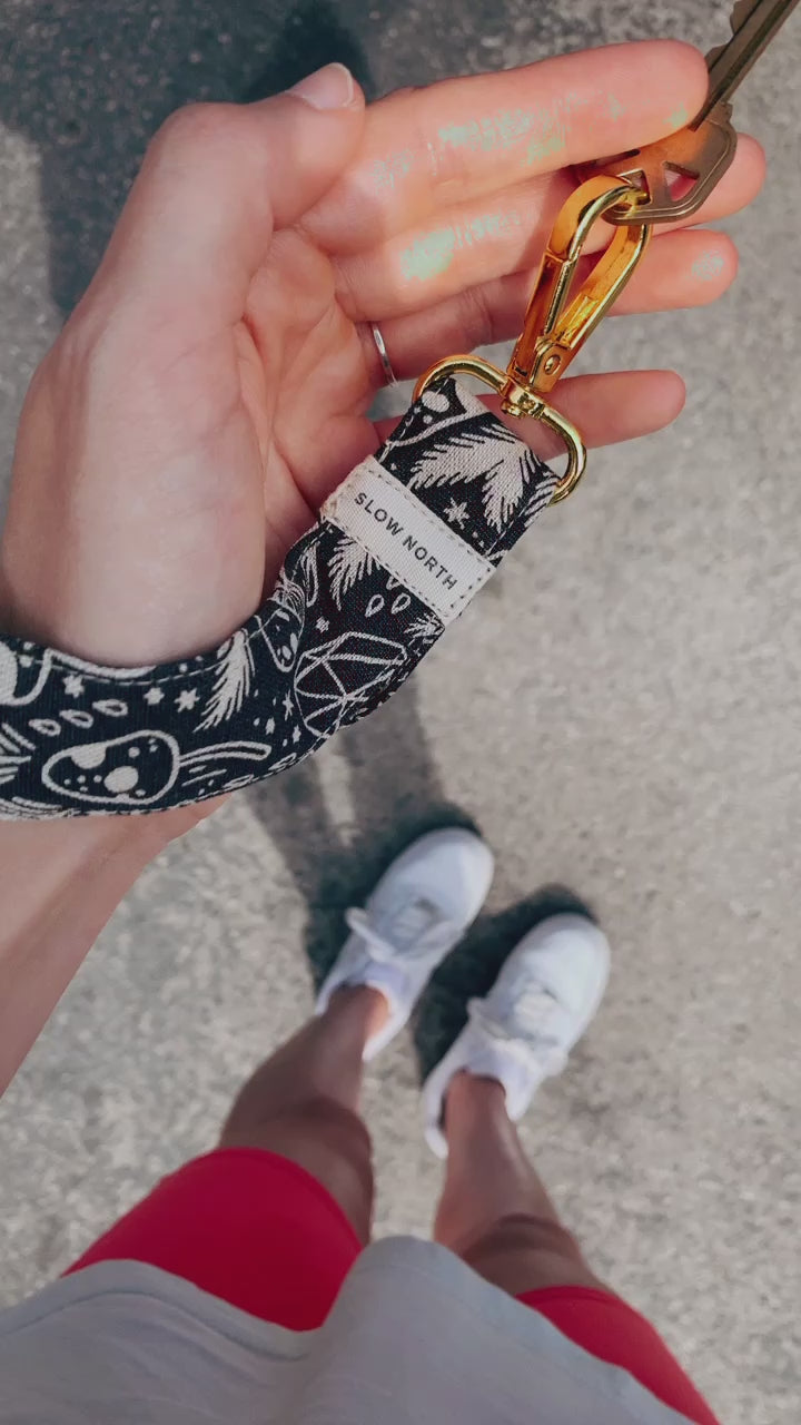 Wristlet Keychain - Greenhouse