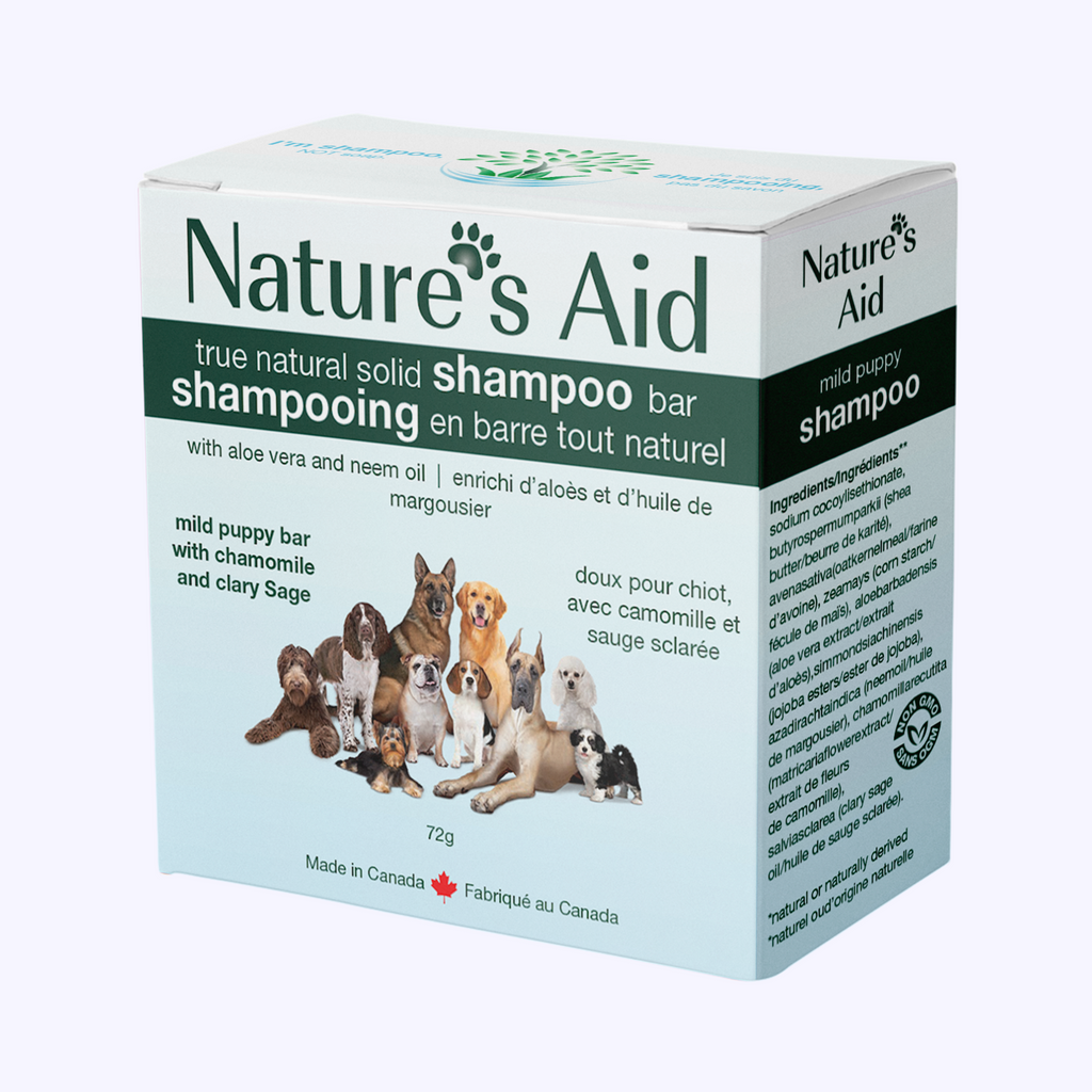 True Natural Solid Shampoo Bars for Pets