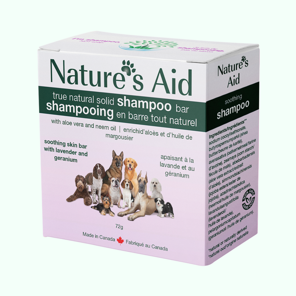 True Natural Solid Shampoo Bars for Pets